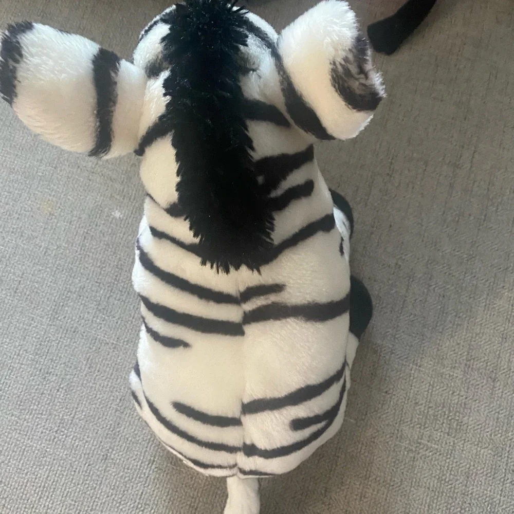 WILD REPUBLIC‎ 2009 Sitting 12” Zebra Plush